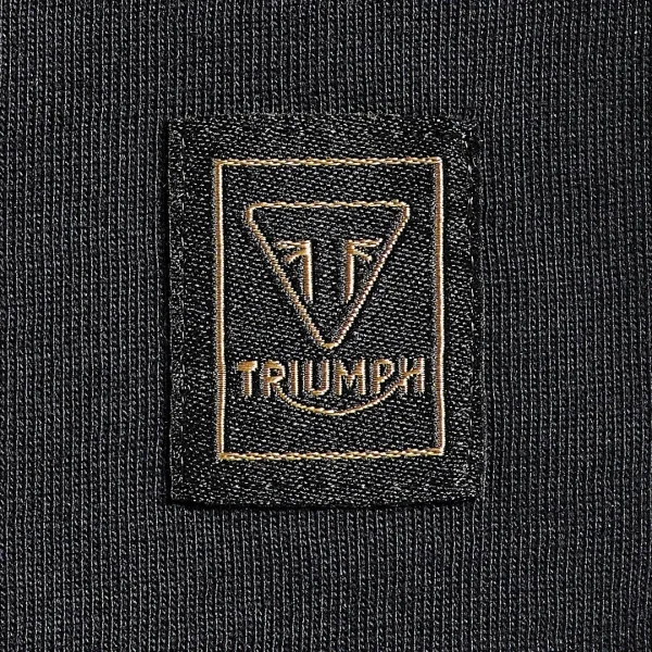 Triumph Cartmel Black Classic Tee.