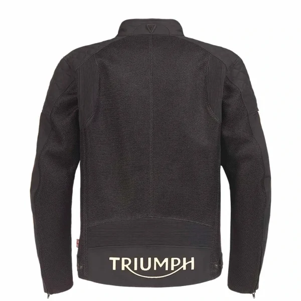 Triumph Braddan Retro Mesh Motorcycle Jacket 