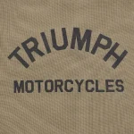 Triumph Dean Long Sleeve Khaki Waffle Tee Shirt