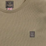 Triumph Dean Long Sleeve Khaki Waffle Tee Shirt