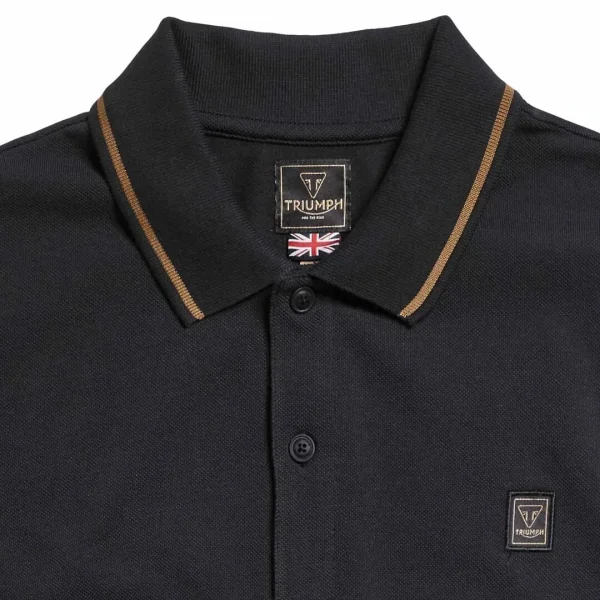 Triumph Lustleigh Jet Black Polo