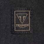 Triumph Bamburgh Embroidered Logo Black T- Shirt