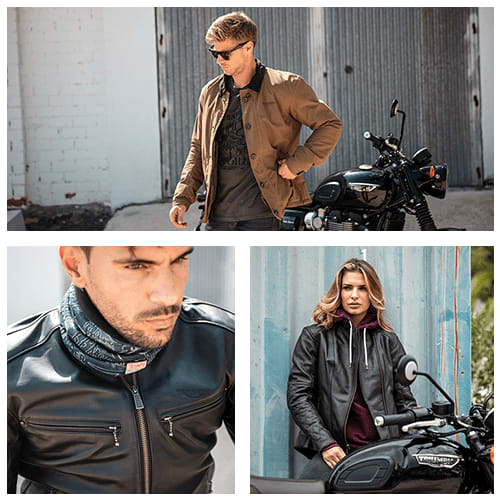 triumph riding jackets