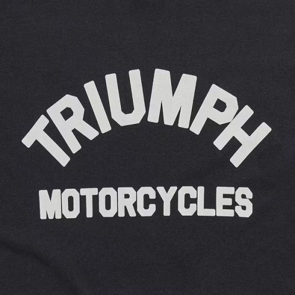 Triumph Ditchling Jet Black Pocket Tee